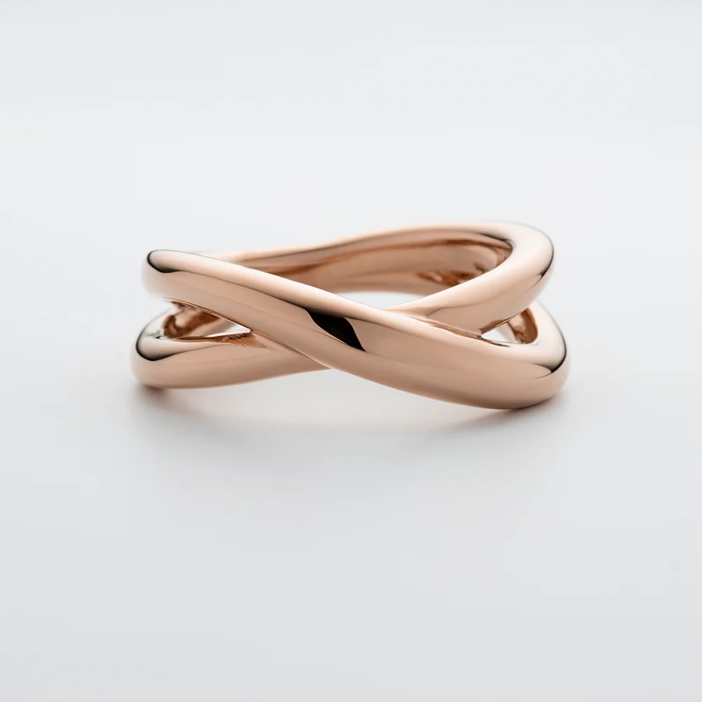 Waves Twisted Ring Roségold - Image 3