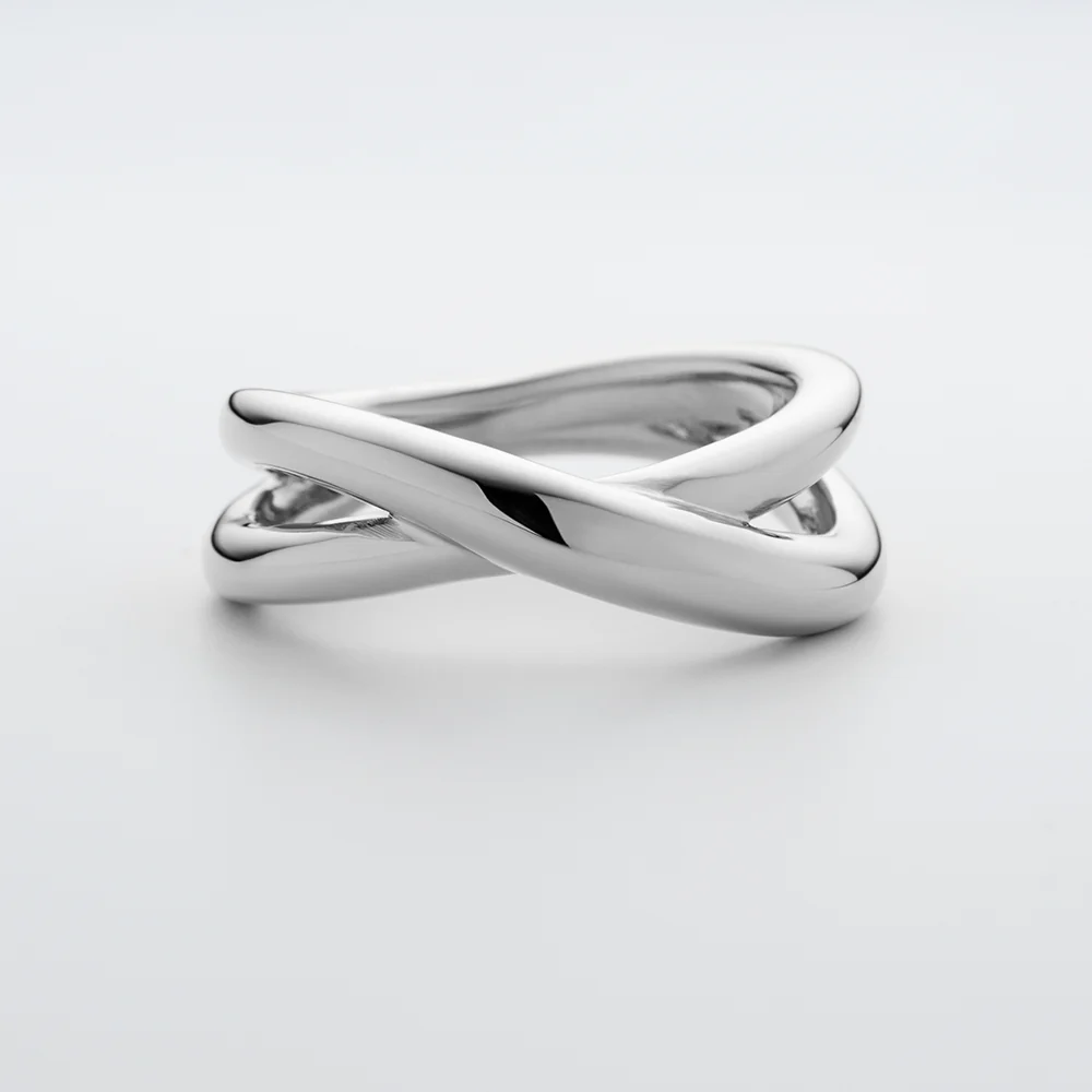 Waves Twisted Ring Silber - Image 3