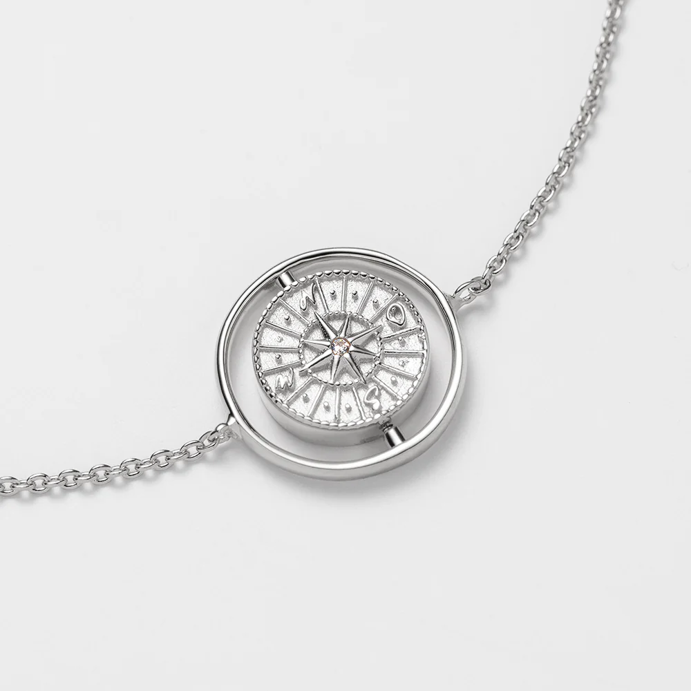 Windrose Twister Armkette Silber - Image 5
